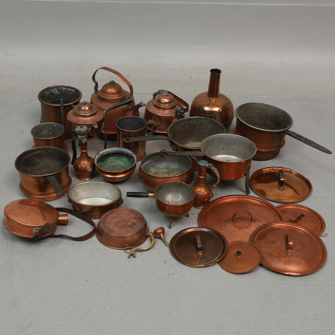 COPPER OBJECTS, A Collection.