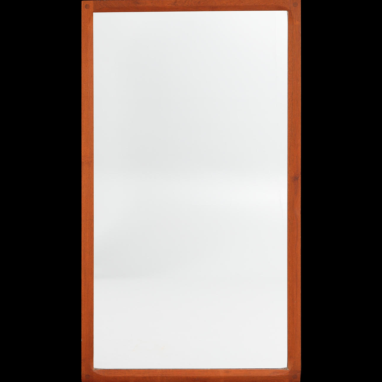 AKSEL KJERSGAARD. Mirror, teak for Odder, Denmark.