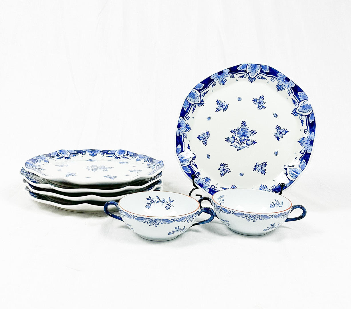 PORSLIN, Royal Delft och Rörstrand.