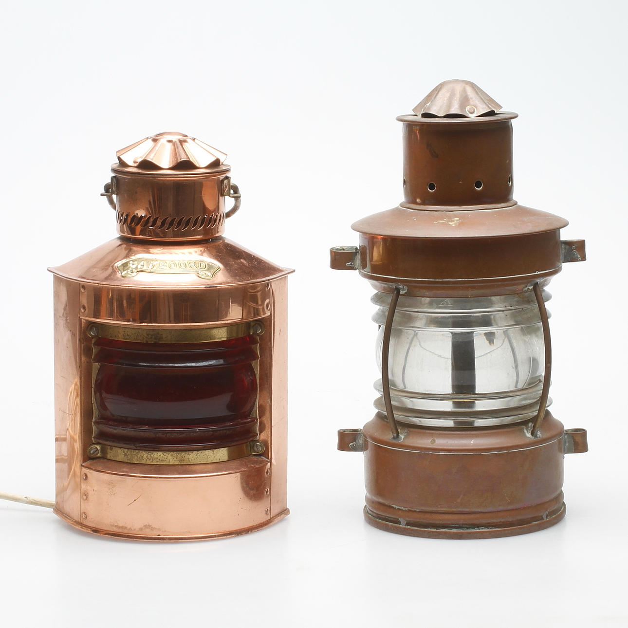 LANTERNOR, 2 st, 1900-tal.