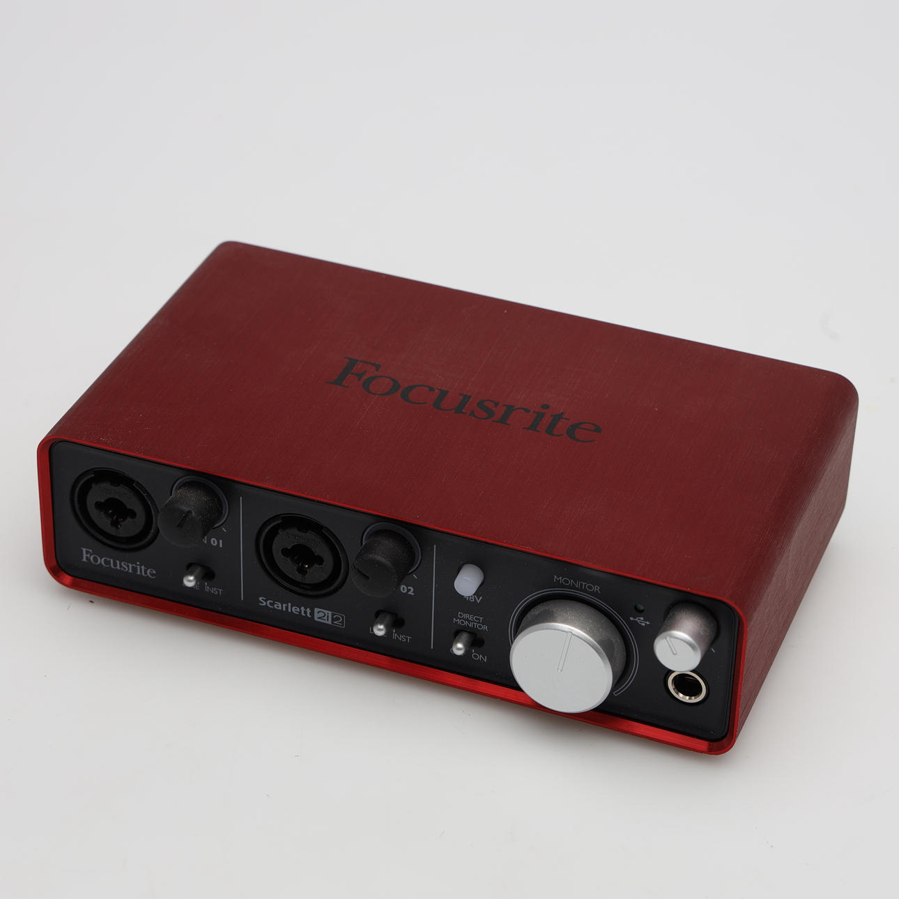 LJUDKORT, Focusrite, Scarlett 2i2.