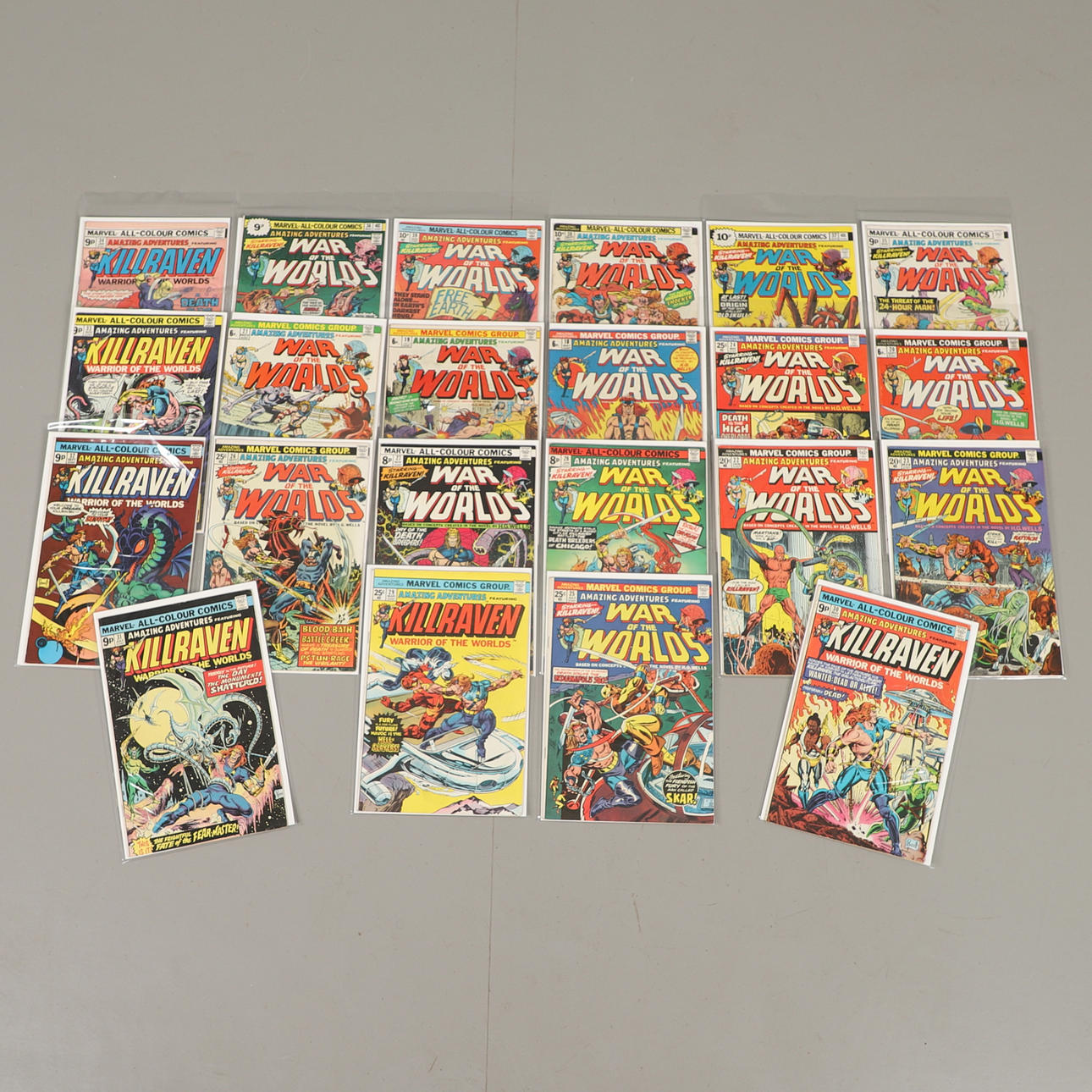 MARVEL COMICS – „KRIEG DER WELTEN“.