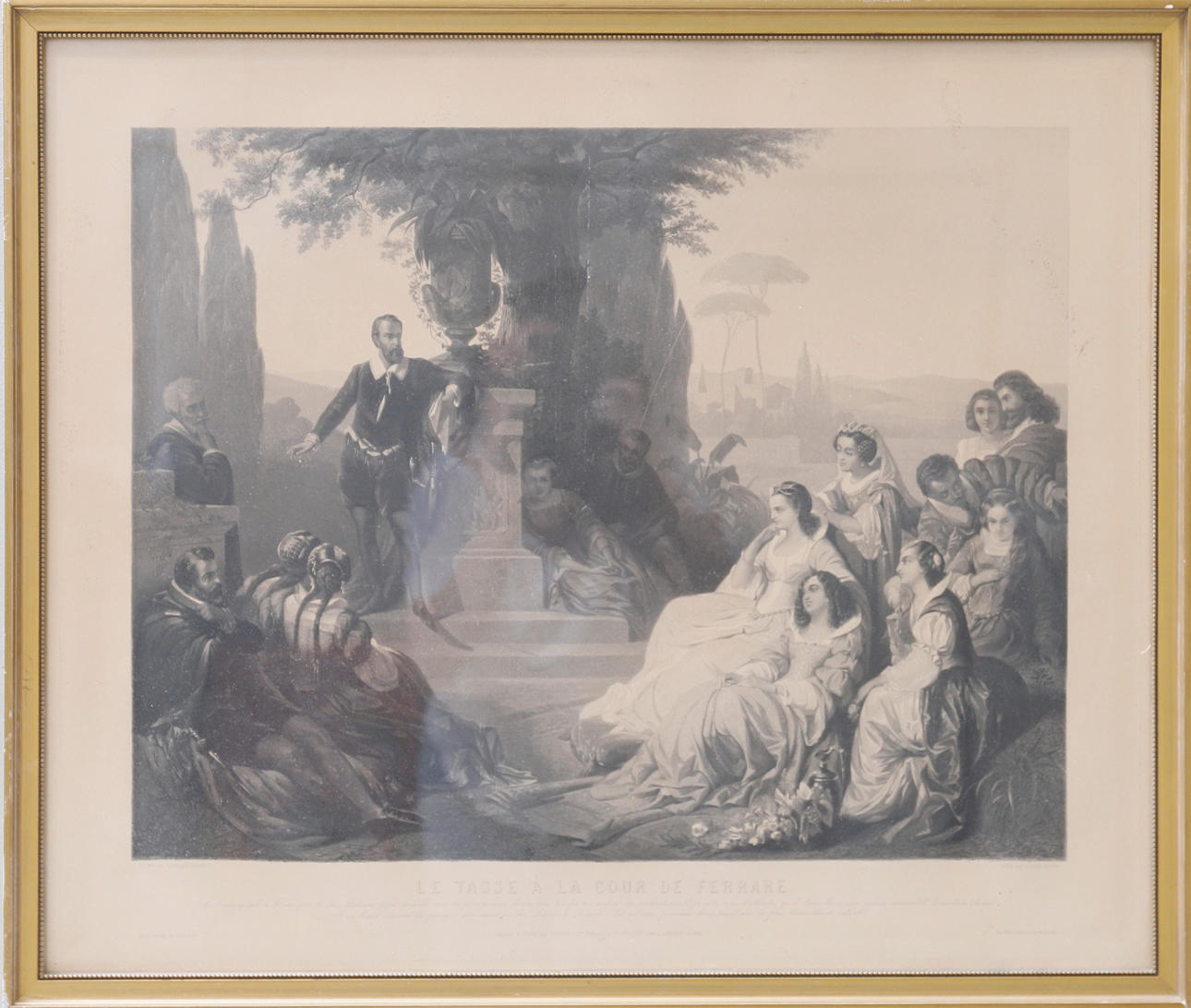 PIERRE COTTIN. Copper engraving, 19th century.