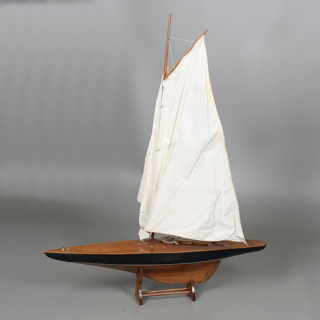 MODELLBÅT, Segelbåt, 1950/60-tal.