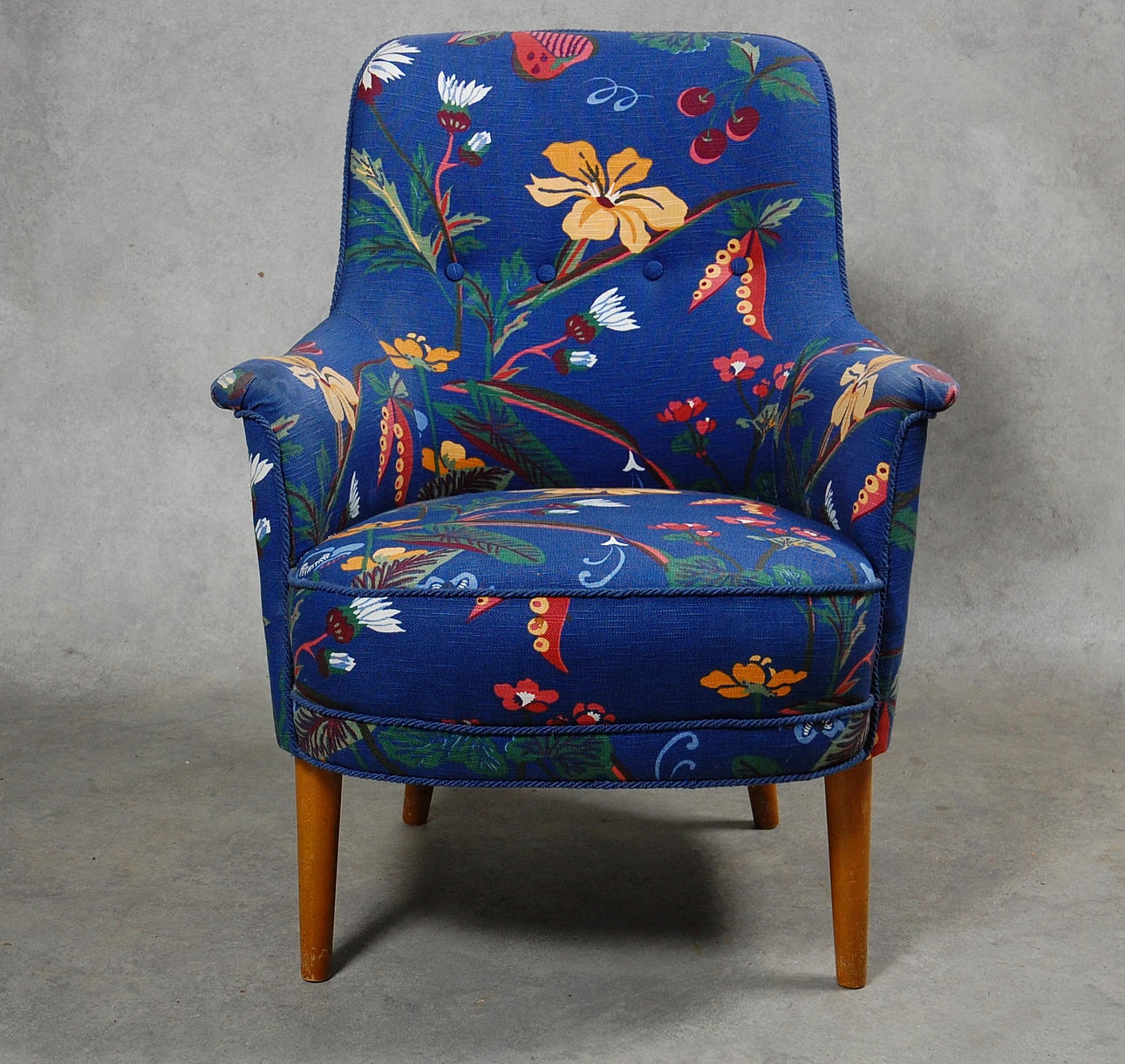 FÅTÖLJ, " Husmor " Carl Malmsten.