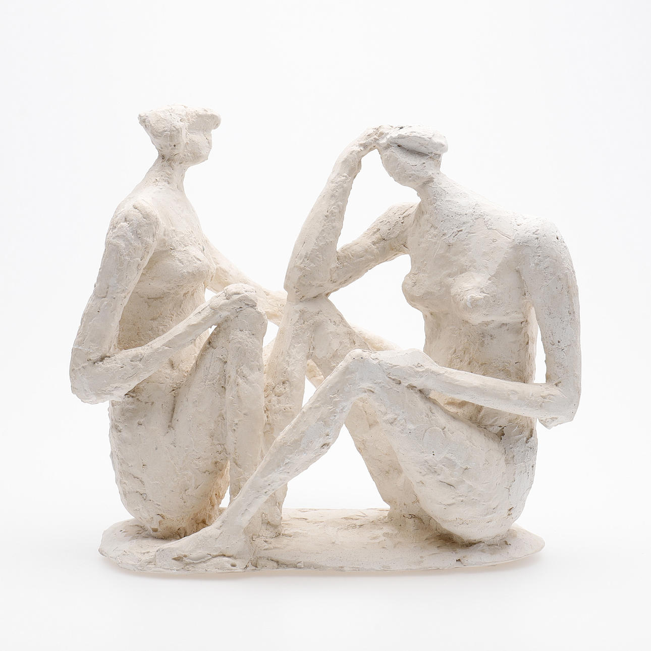 OKÄND KONSTNÄR. SITTANDE AKT.