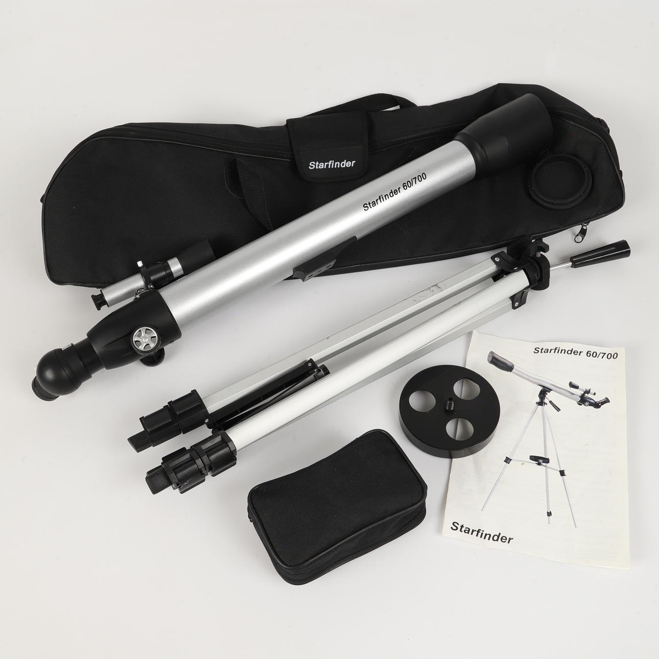 Kikkert med stativ, "Starfinder 60/700", 2000'erne.