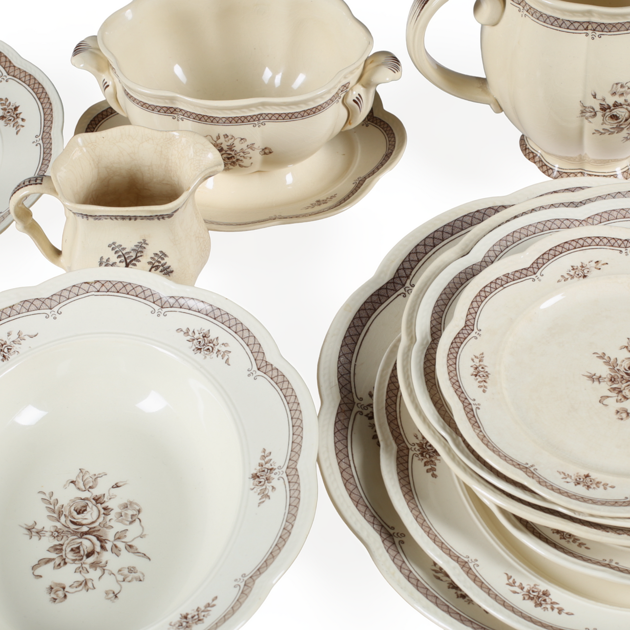 ARTHUR PERCY. SERVIS, 36 delar, "Anglo", Gefle.