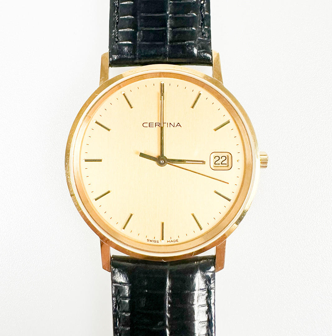 NUEVA CERTINA "PRISKA", 18K de caballero.