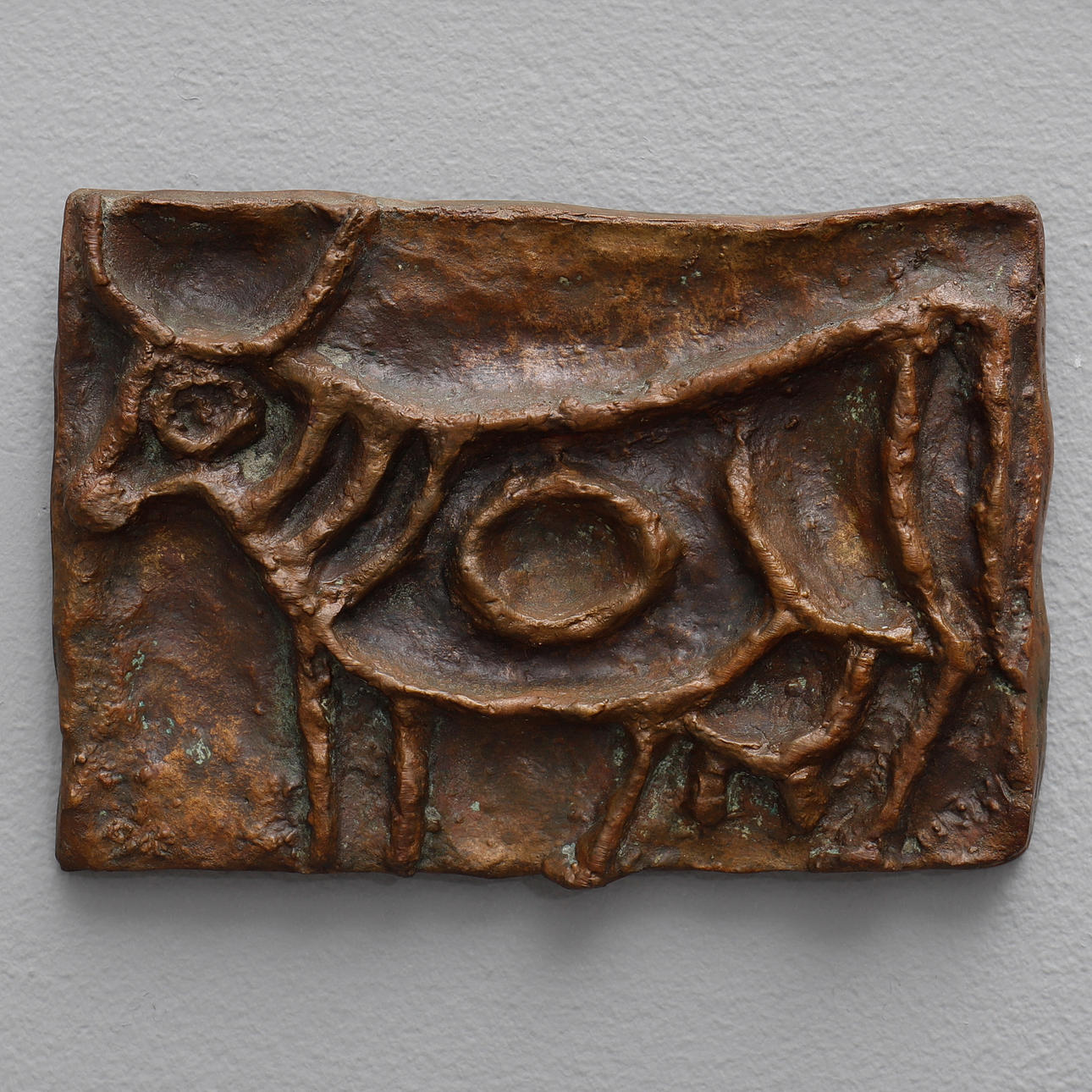 KNUTERIK LINDBERG. RELIEF. Konst Skulptur