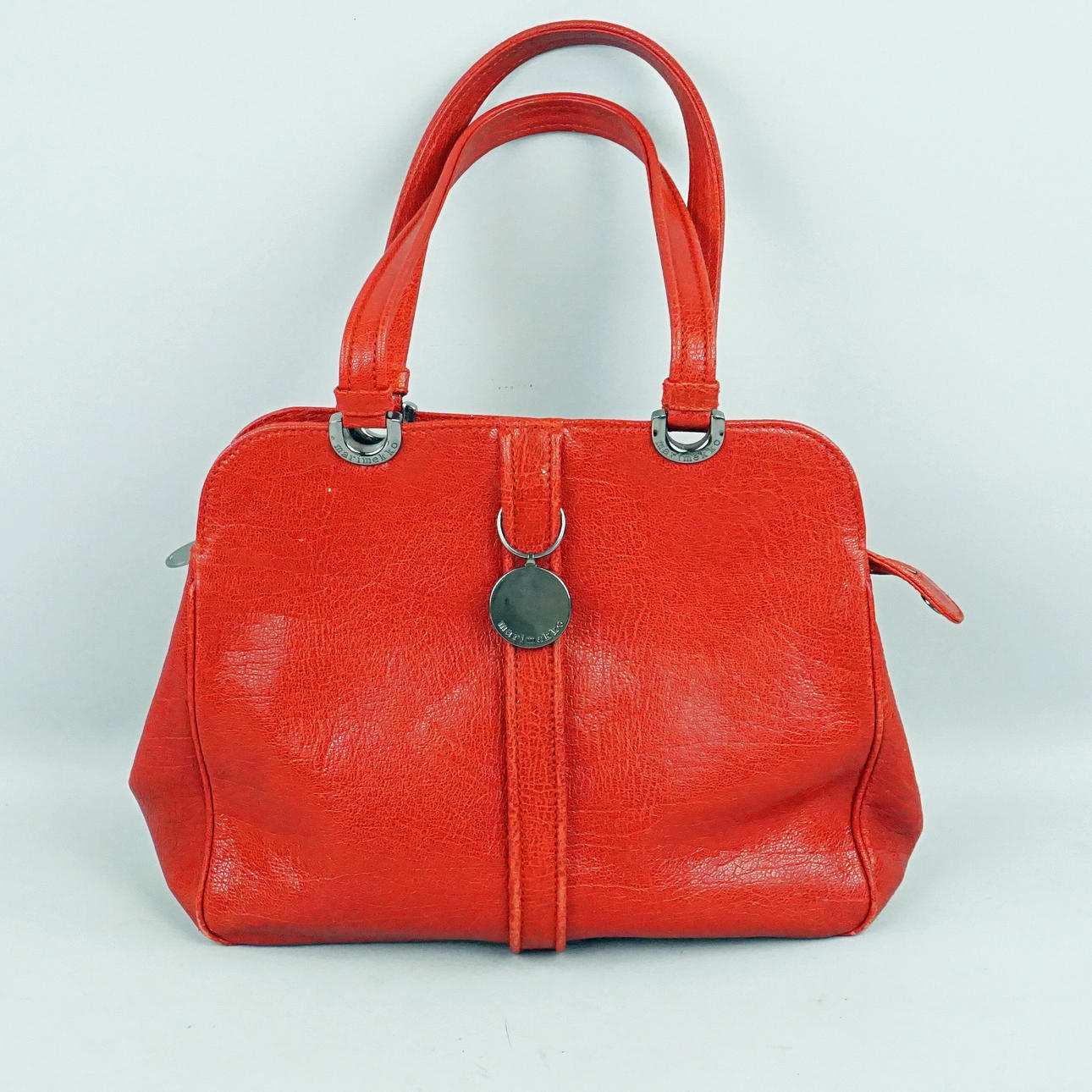 MARIMEKKO HANDBAG, leather.