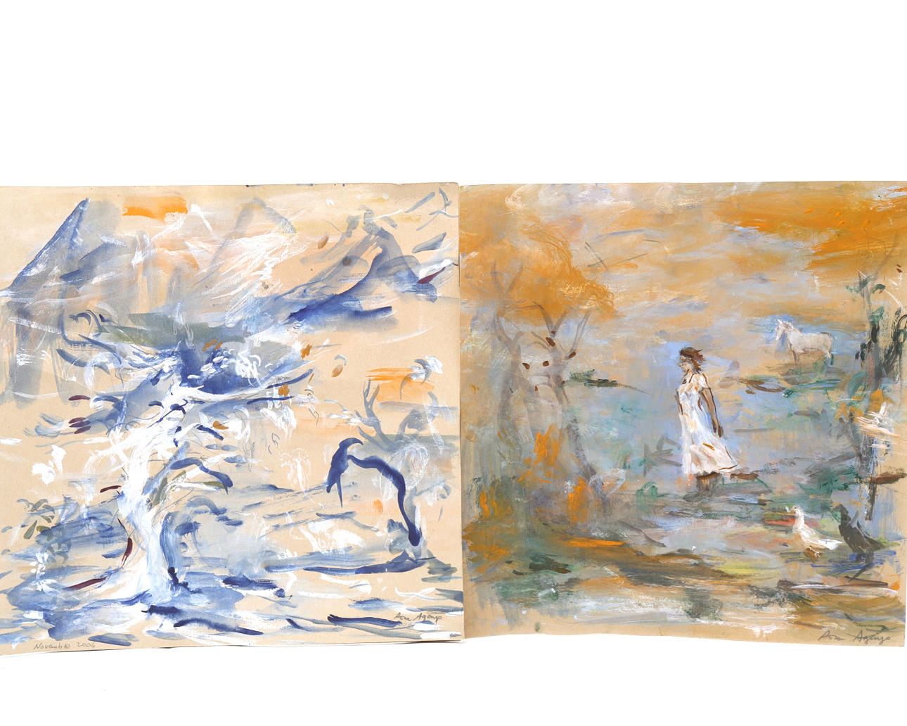 ROSA AGENJO. Vistas marinas.