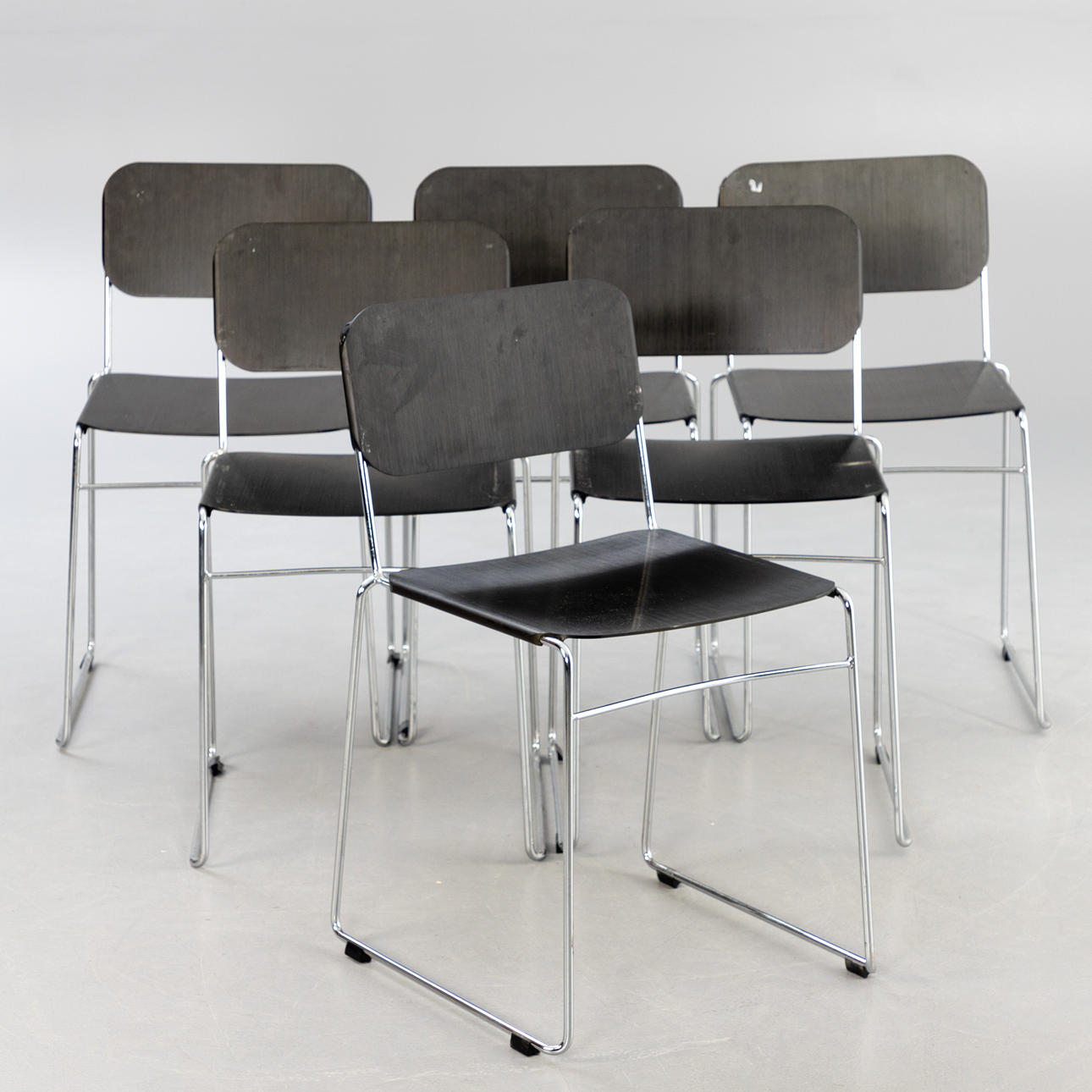 6 metalstole / spisestuestole.