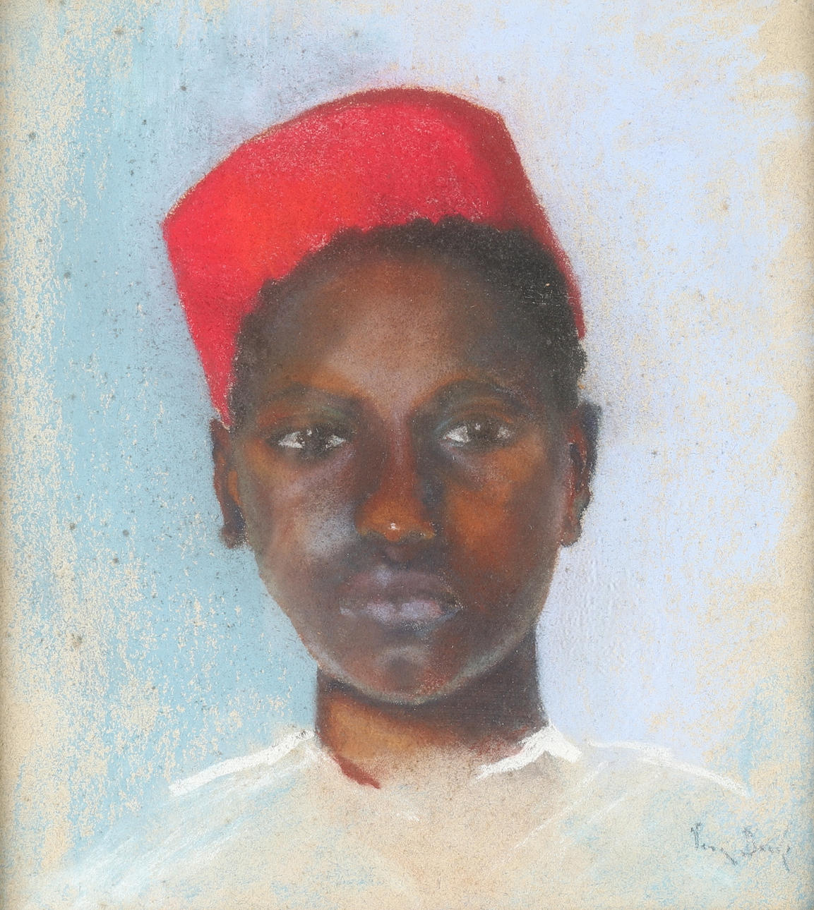VERA DAVIS. STUDY OF AN ARAB BOY.
