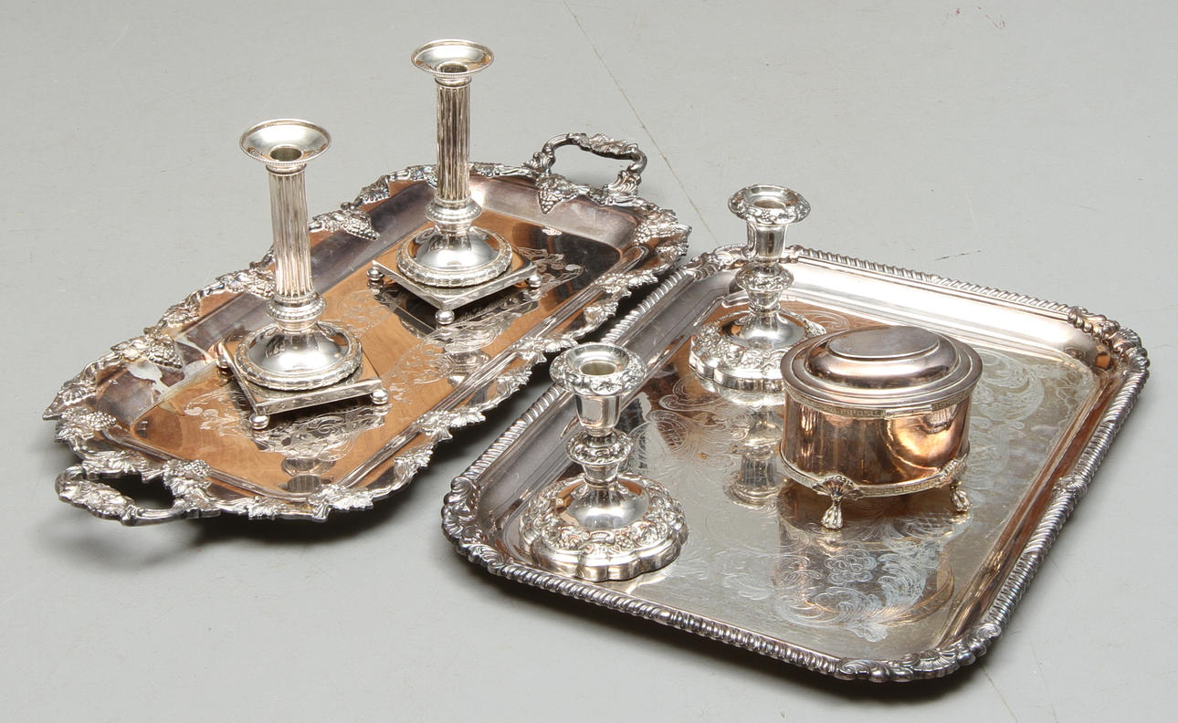 PARTI NYSILVER, bla. A G Dufva, 1900-tal.