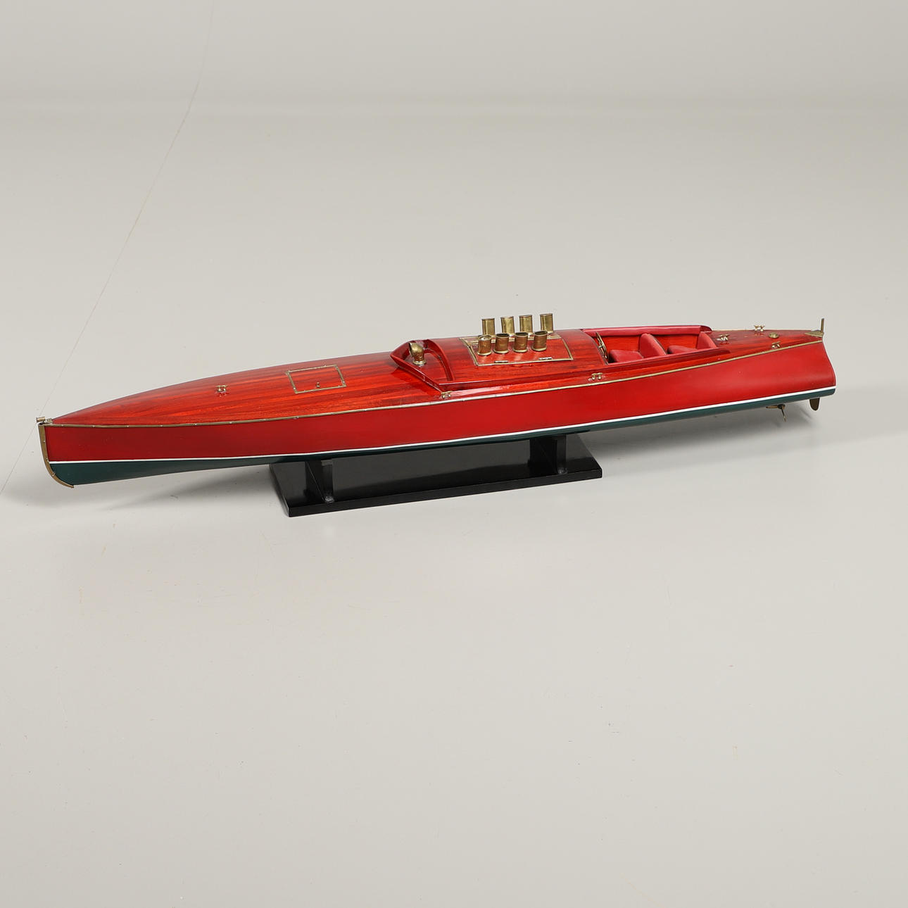 A MODEL SPEEDBOAT.