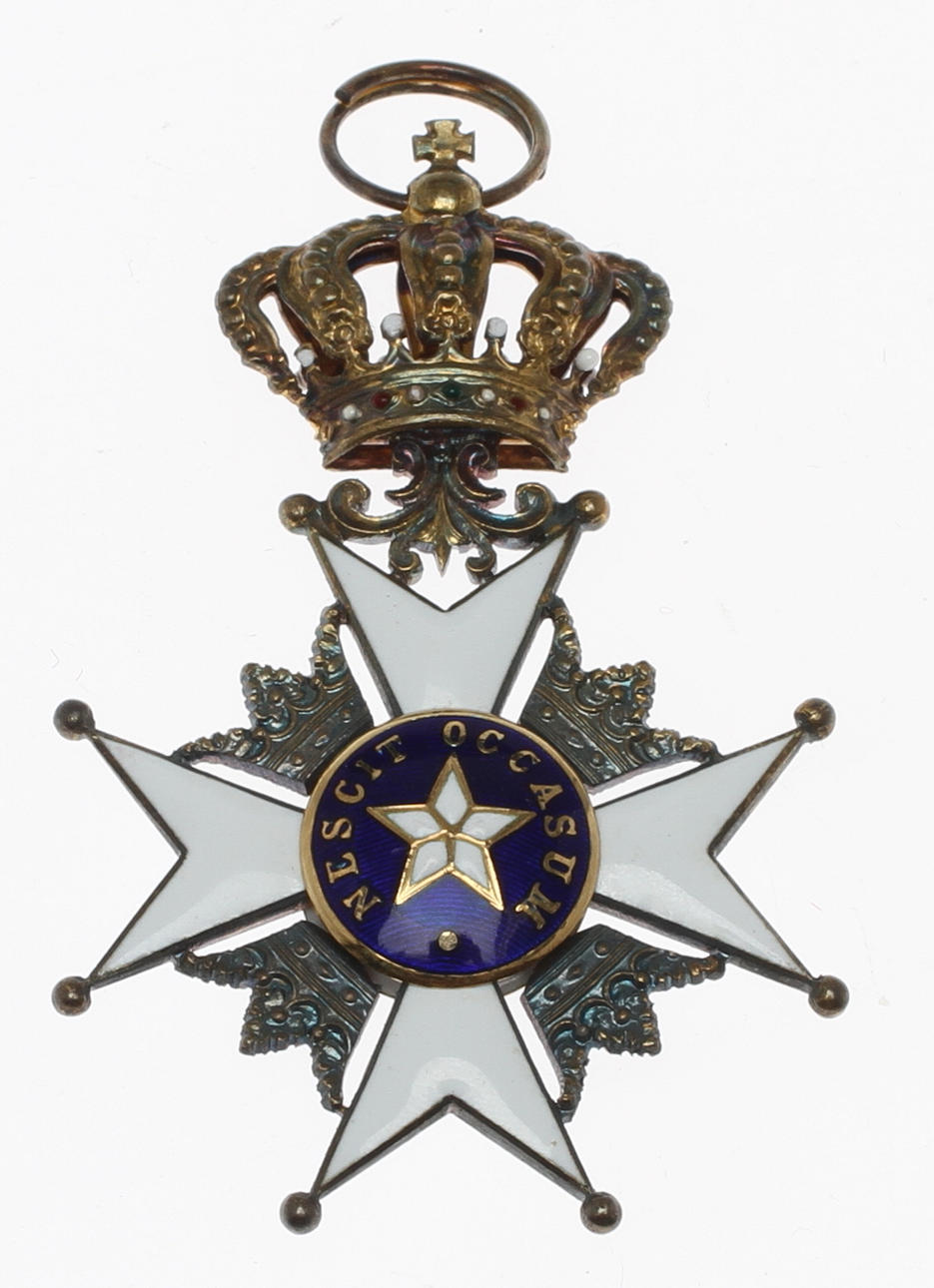 NORDSTJÄRNEORDEN, Sverige, Riddarkors, 1900-tal.