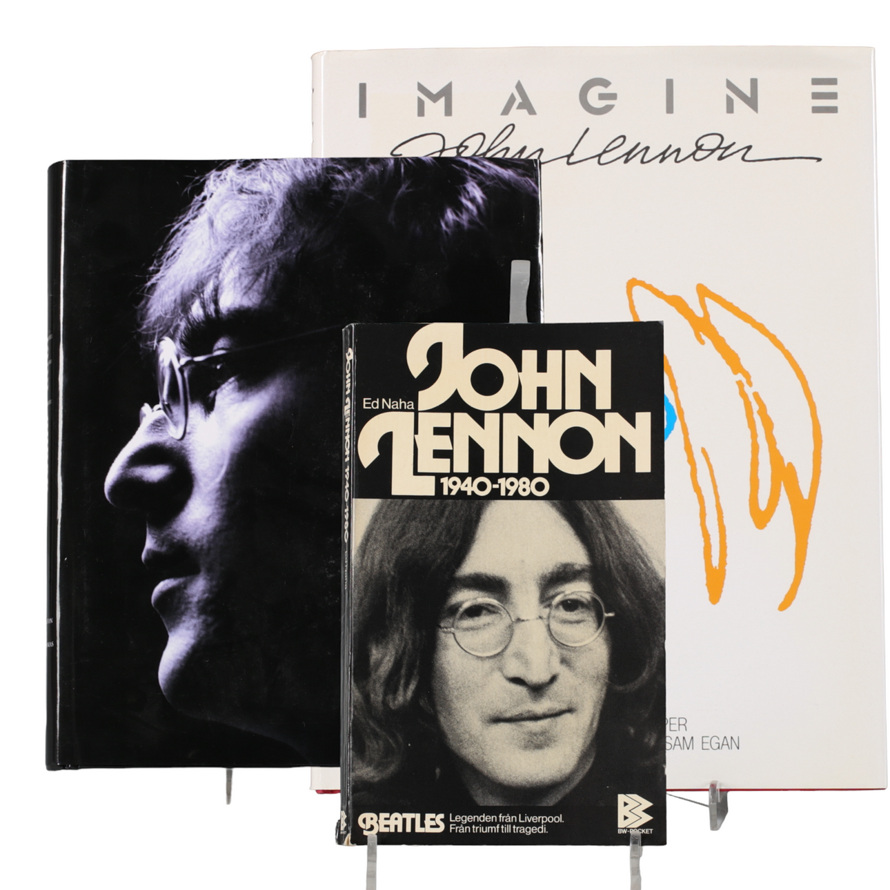 BOOKS, 3 pcs, John Lennon, 1980s.