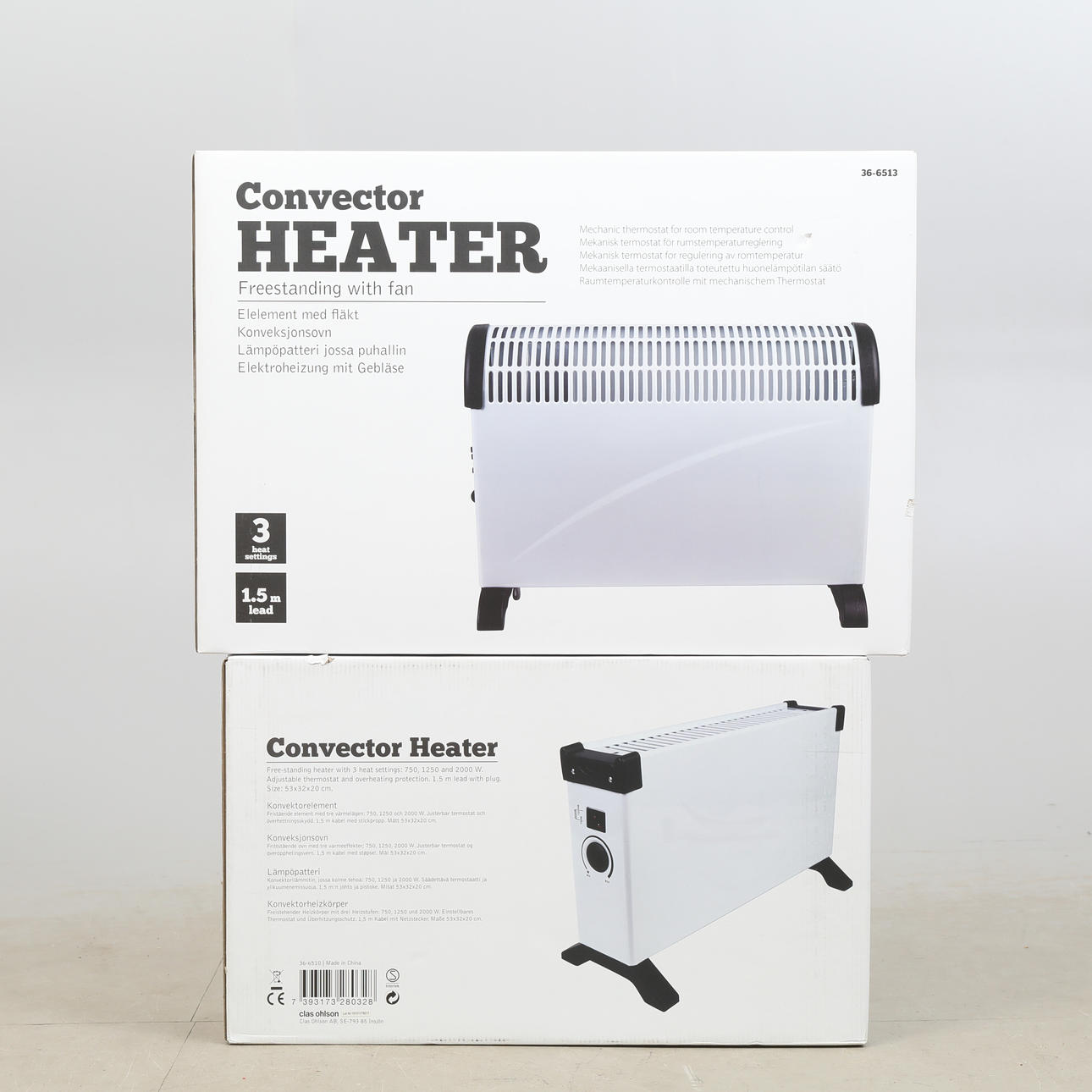 ELEMENT, dos Clas Ohlson, nuevos en caja.