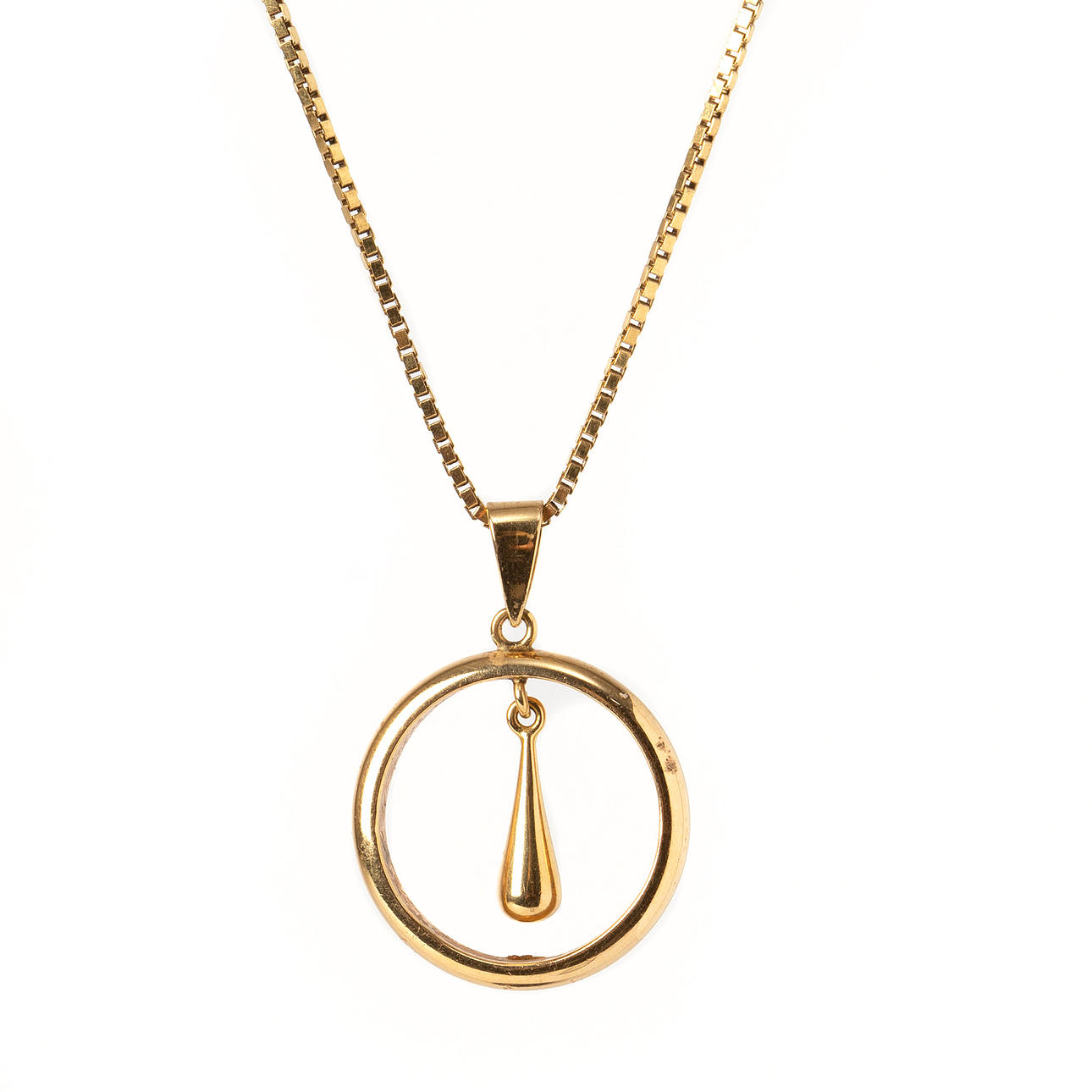 HÄNGE, 18K guld, Helsingborg, 1924.