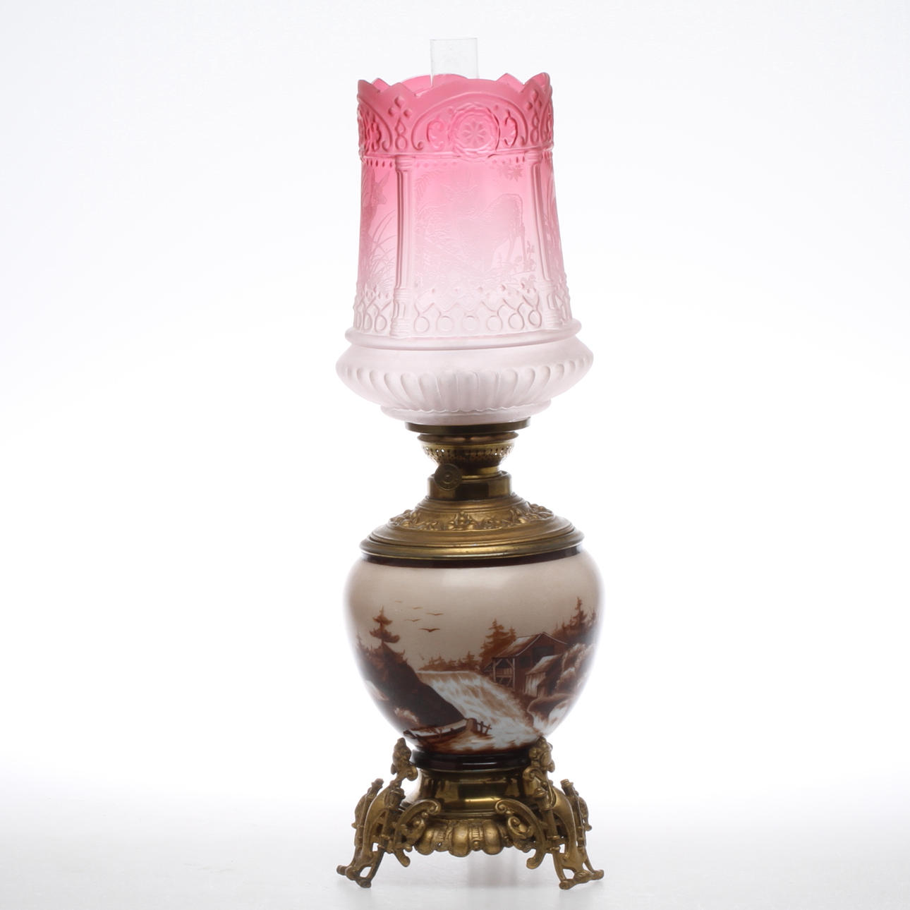 BORDSFOTOGENLAMPA, sent 1800-tal.