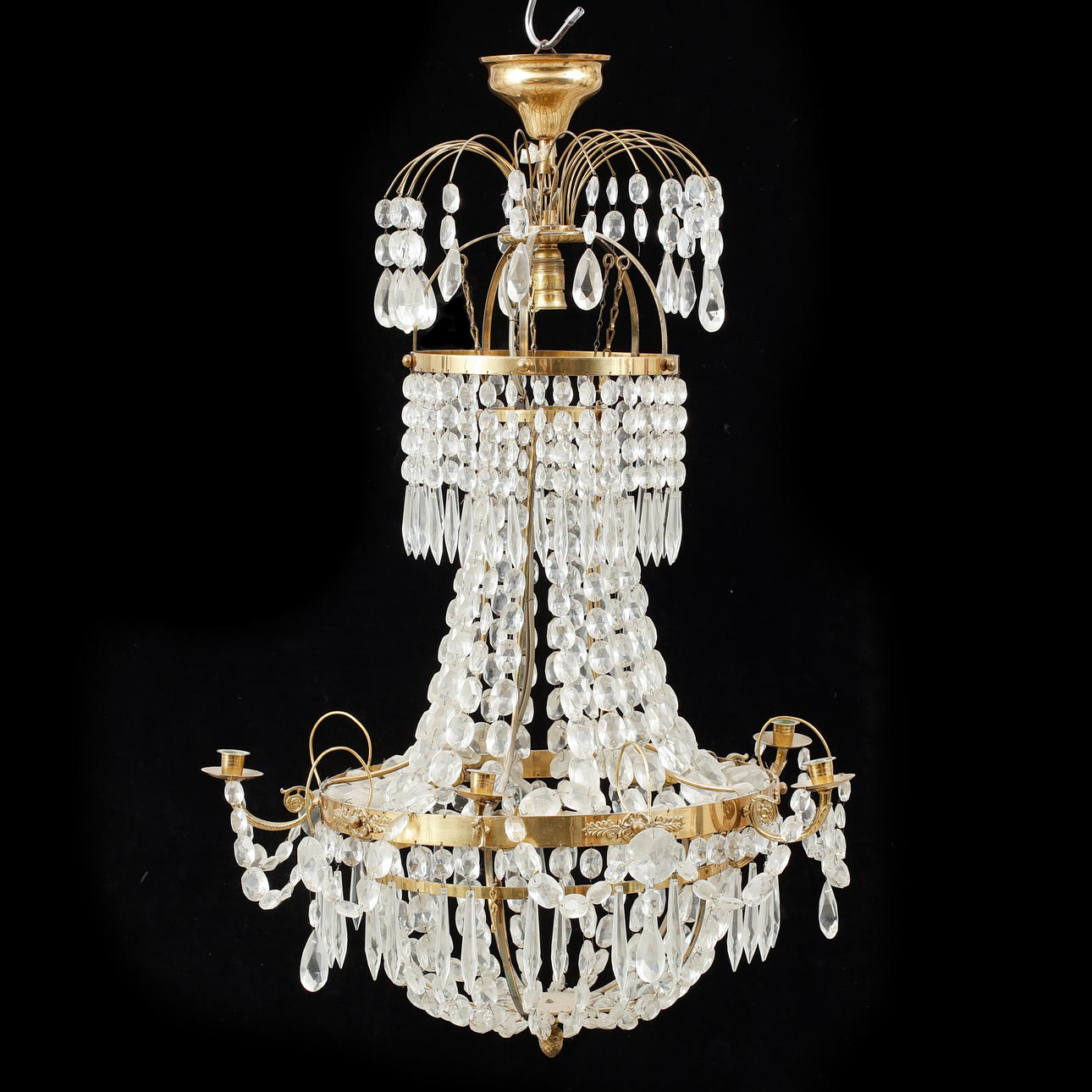 CHANDELIER, 19th century.