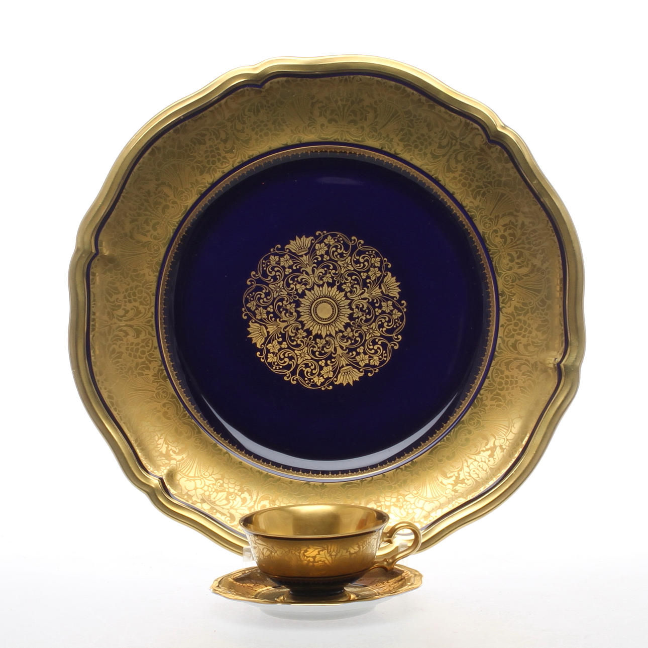 MAT- och MOCCASERVIS, 29 delar, porslin, Chippendale Rosenthal.