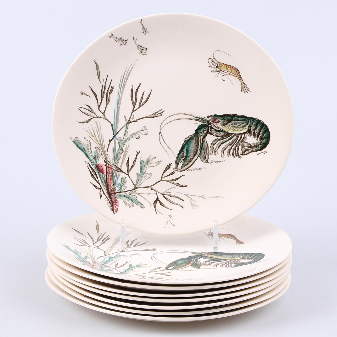 TALLRIKAR, 8 st. "Fish", Johnson Bros, England.