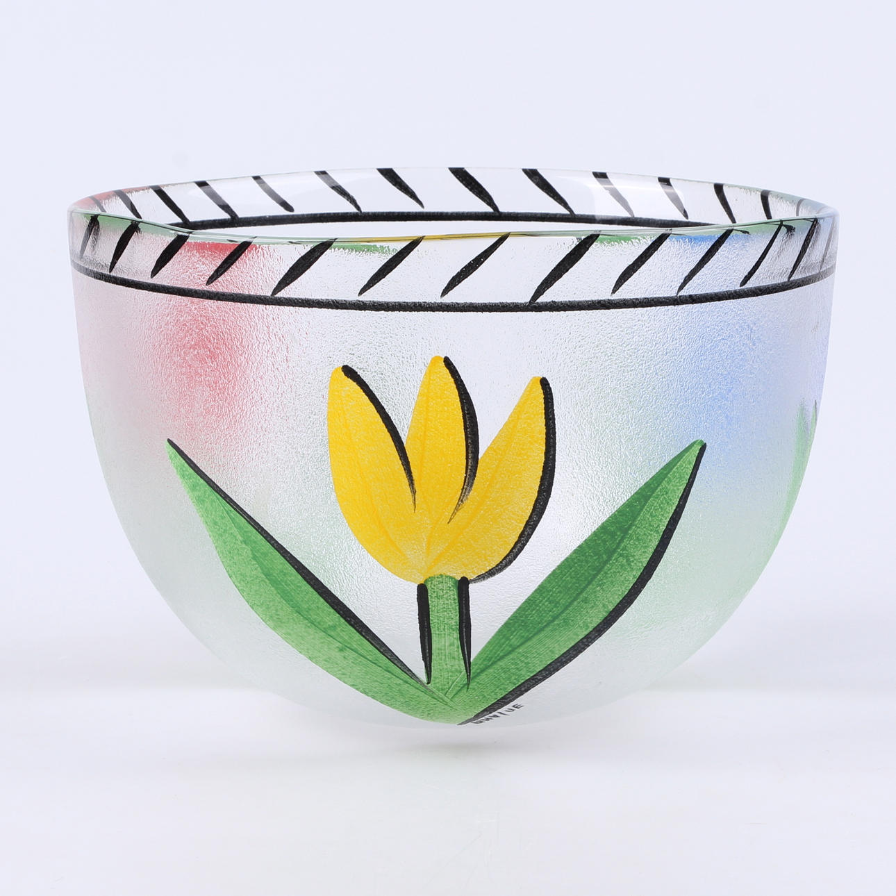 SKÅL, "Tulipa", Ulrica Hydman-Vallien, Kosta Boda.