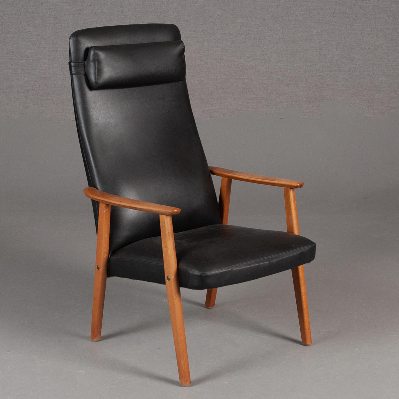 FÅTÖLJ, 60-tal, galon.