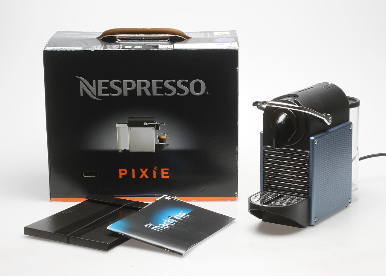 KAFFEMASKIN, Nespresso, Pixie.