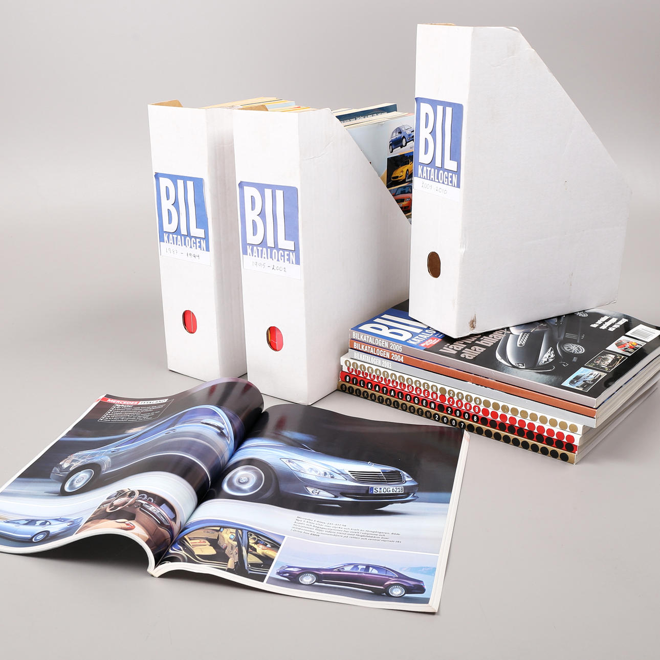 AUTOLUETTELO, 24 kpl, 1994-2010.