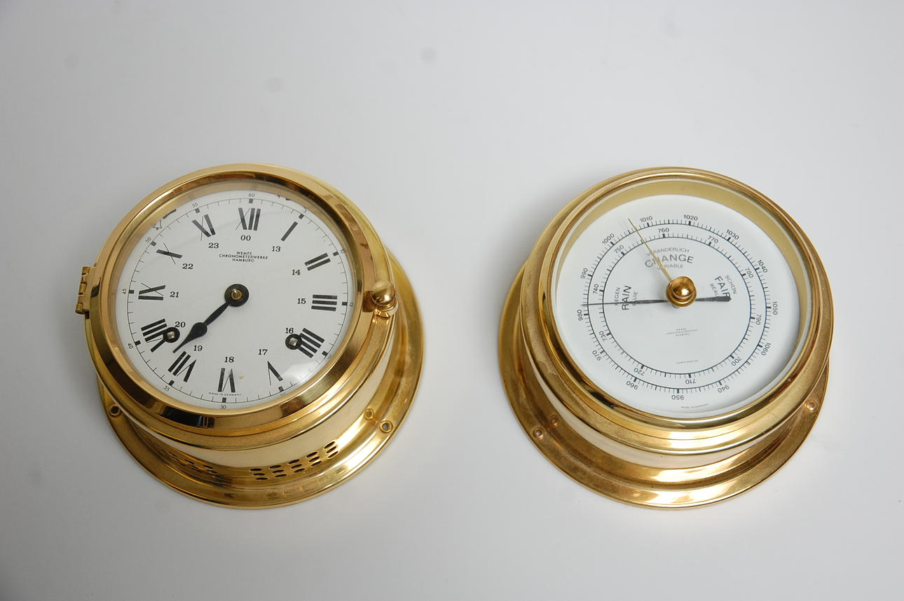 BAROMETER, KLOCKA.