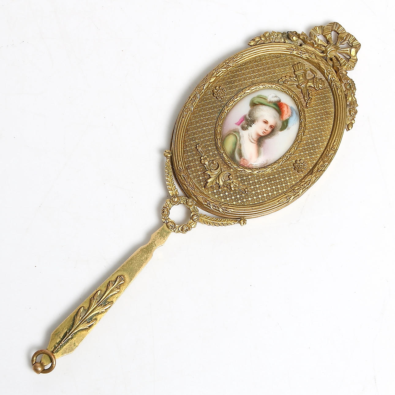 HANDSPEGEL, gustaviansk stil. 1800-tal.