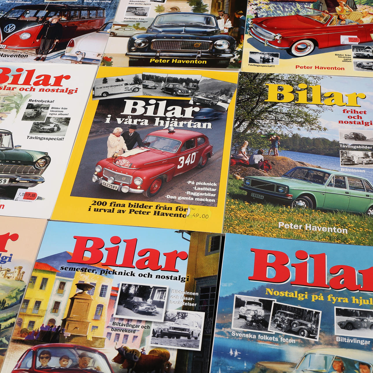 PETER HAVENTON. Böcker, 20 st, 1990/2000-tal.