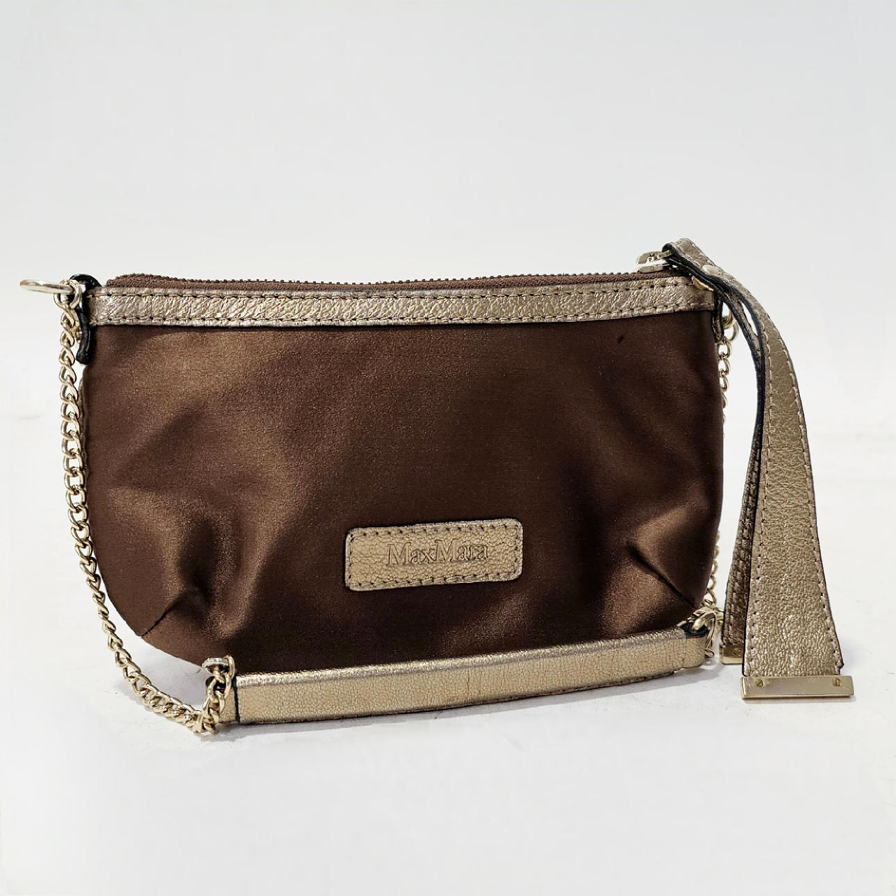 MAXMARA. GULD KEDJA VÄSKA.