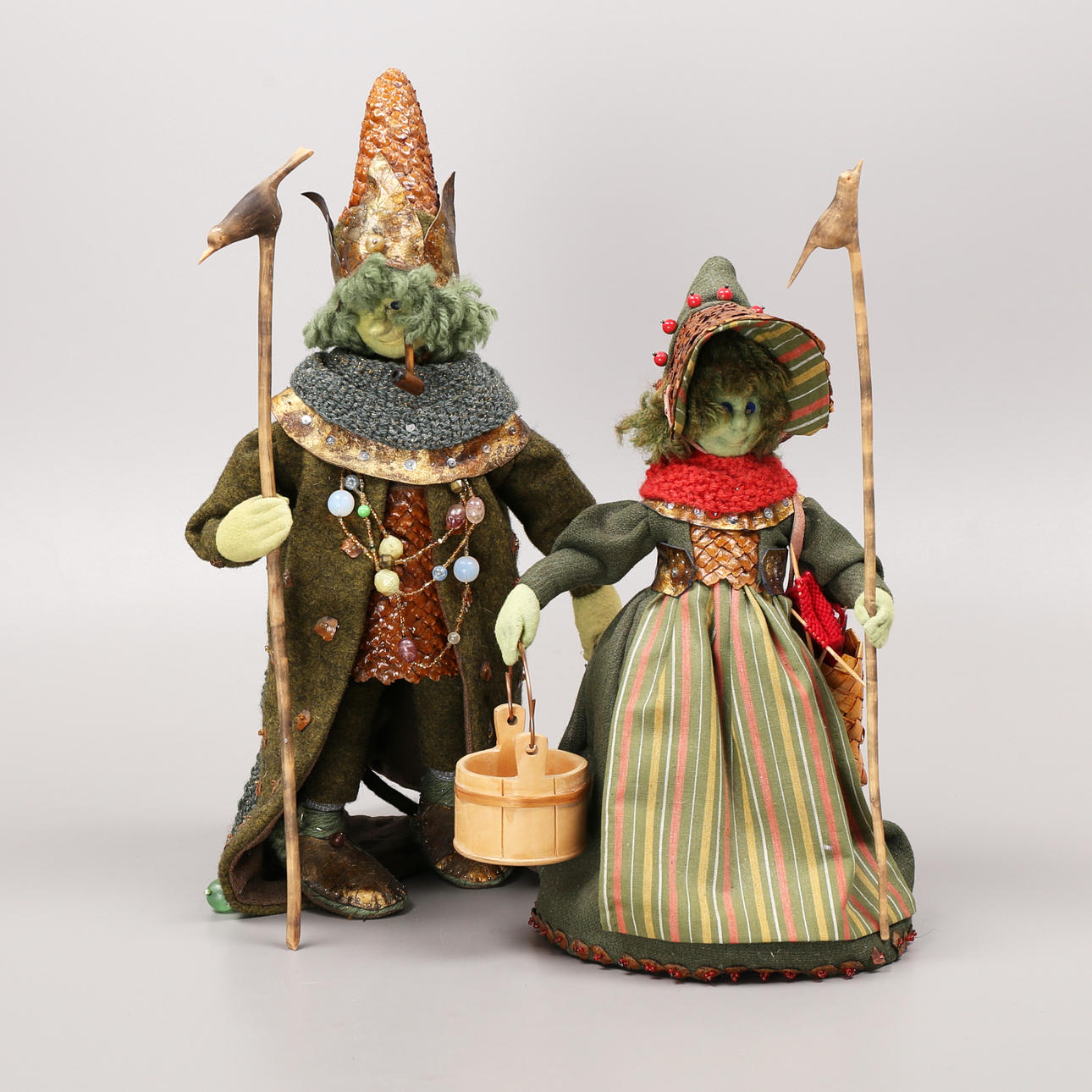 GRETA NYGREN HEDQUIST. Trolls, 2 pcs.