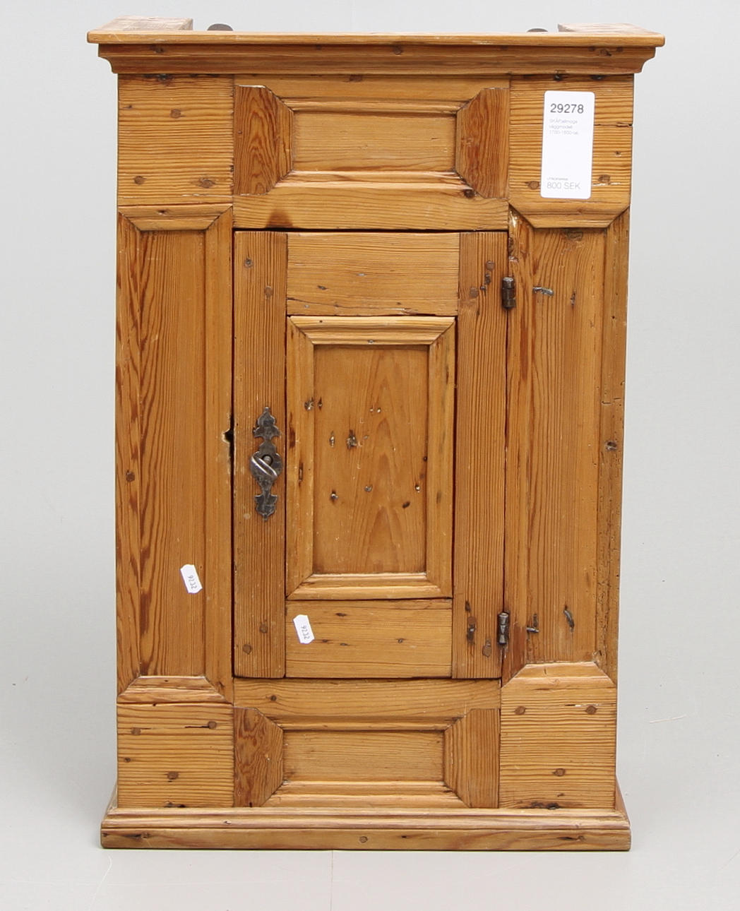 SKÅP,allmoge väggmodell 1700-1800-tal.