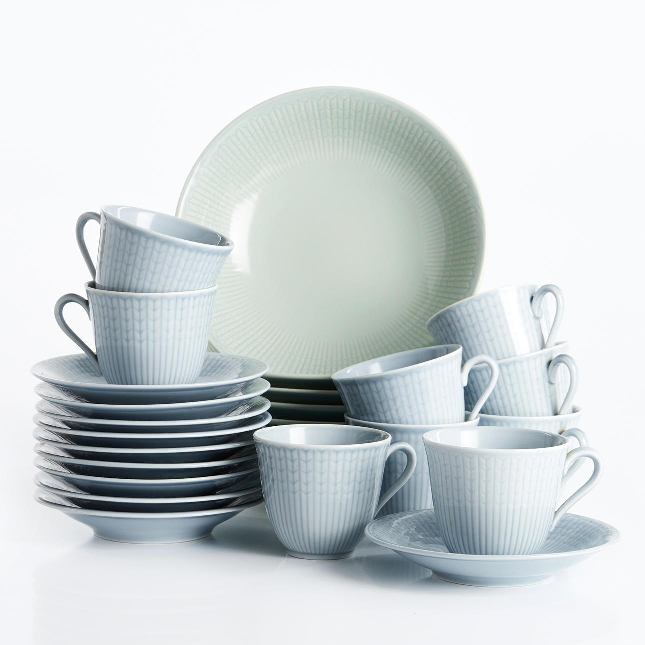 GESCHIRR, „Swedish Grace“, Louise Adelborg. Rörstrand. 15 Teile. Keramik & Porzellan - Europäisch