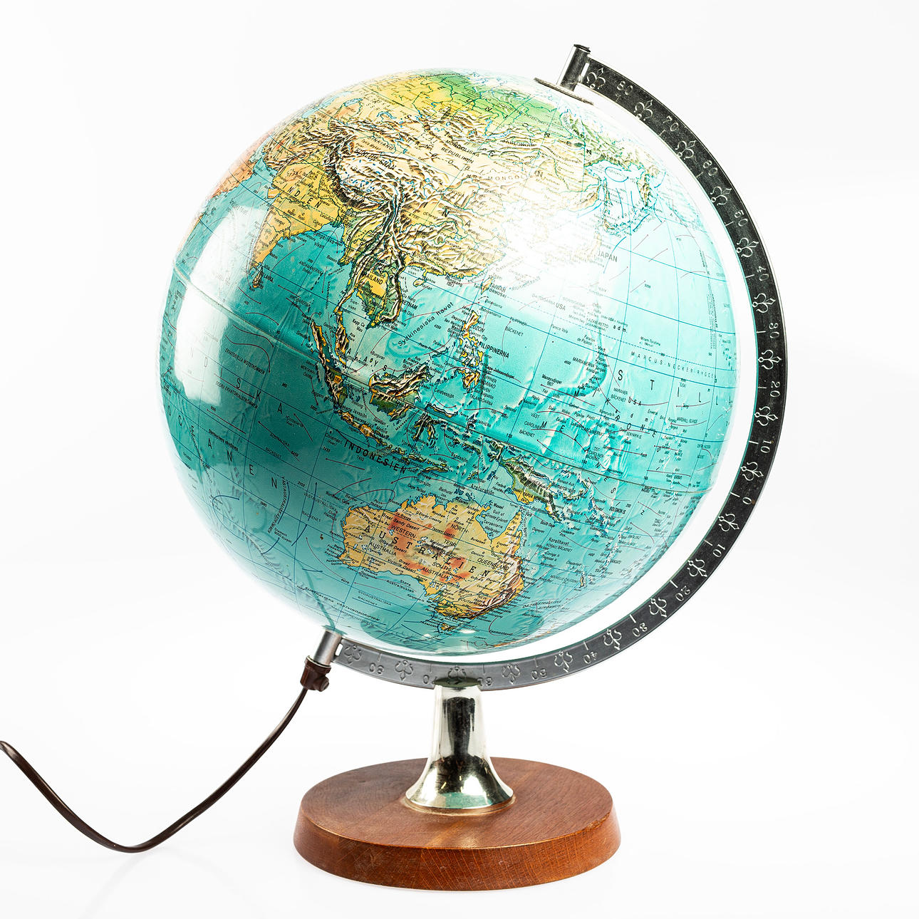 JORDGLOB, Danmark, 1900 - talets andra hälft.