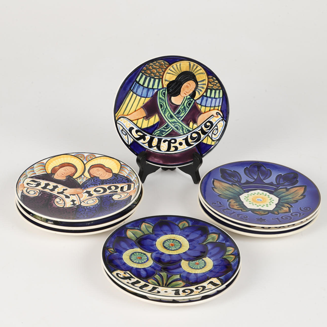 JULEPLADER, 9 stk., Aluminia.