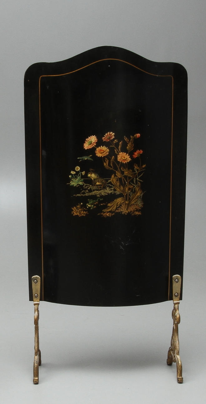 BRASSKÄRM, plåt, omkring 1900.