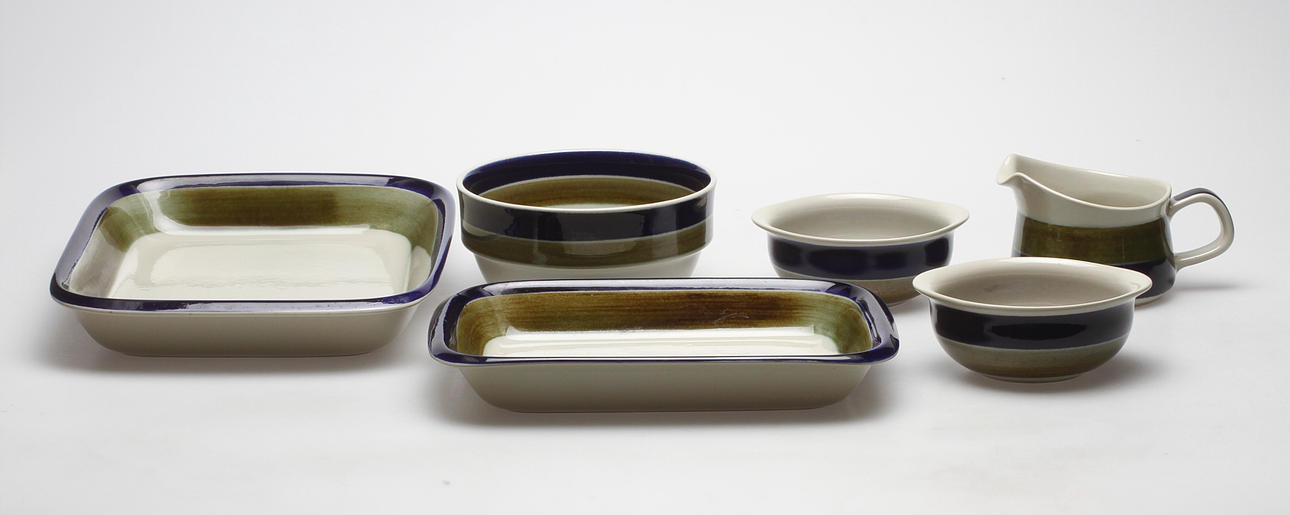 SERVISDELAR, 6 delar, keramik, "Elisabeth", Marianne Westman, Rörstrand.