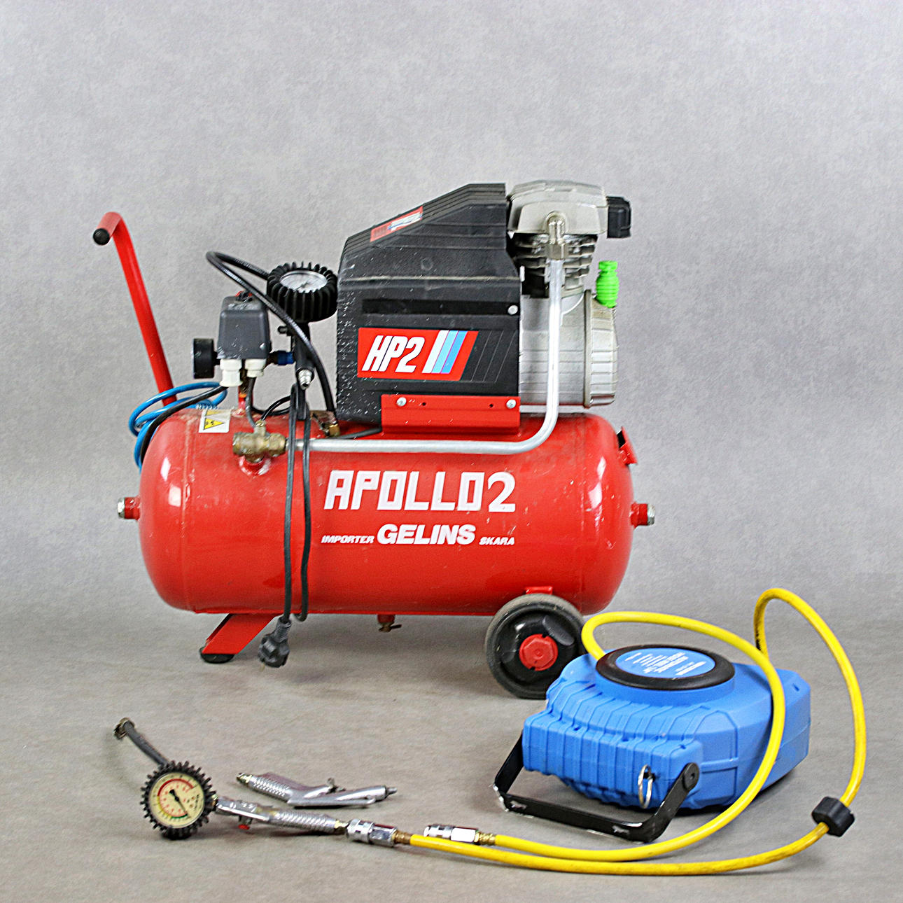 KOMPRESSOR, Apollo 2, SLANGEOPTRÆKKER, BLÆSEDYSE og DÆKINFLATOR, 2000'erne.