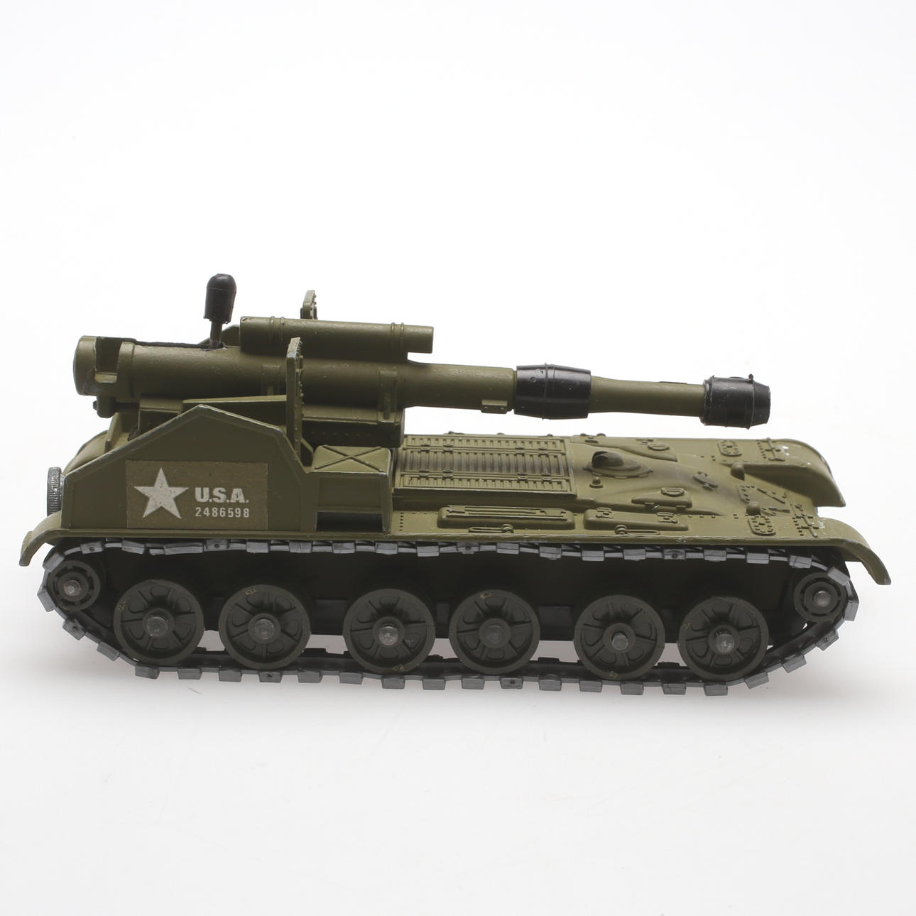 DINKY TOYS, 155 mm, mobile gun 654.