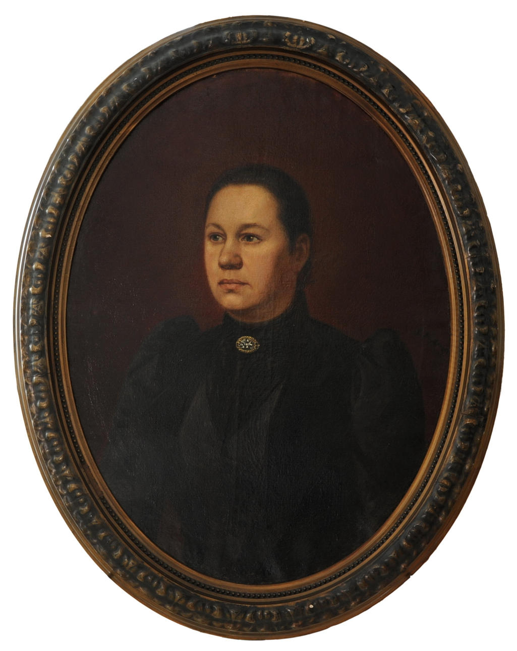 KONSTANTIN MAKOWSKI (1839, MOSKAU - 1915 ST. PETERSBURG). ”Porträtt av en dam”.