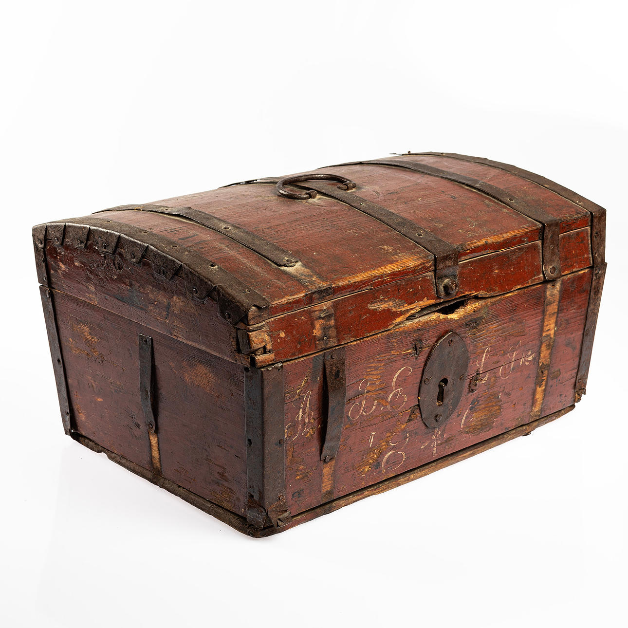 CHEST, Allmoge, 19th century.