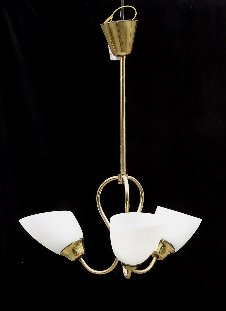 TAKLAMPA, 1950/60-tal, höjd ca. 62 cm.