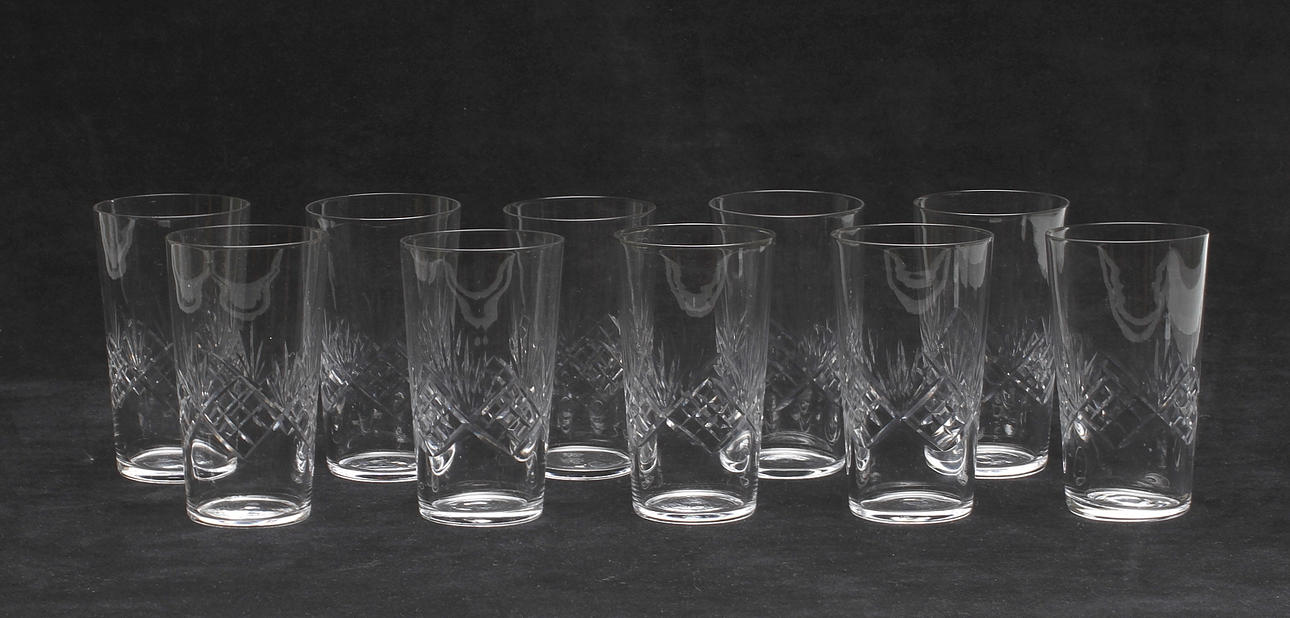 SELTERGLAS, 10 st, "Helga", Sverige, 1900-talets början.