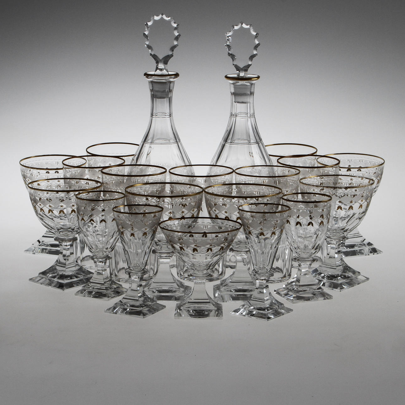 GLASSERVIS "JUNIOR", 47 delar, Kosta.